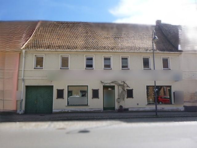 Wohnhaus mit Gewerbe in zentraler Lage von Dommitzsch